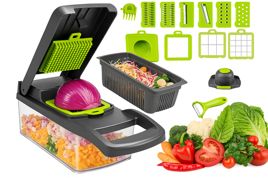 12/14-In-1 Ultimate Vegetables and fruit Chopper